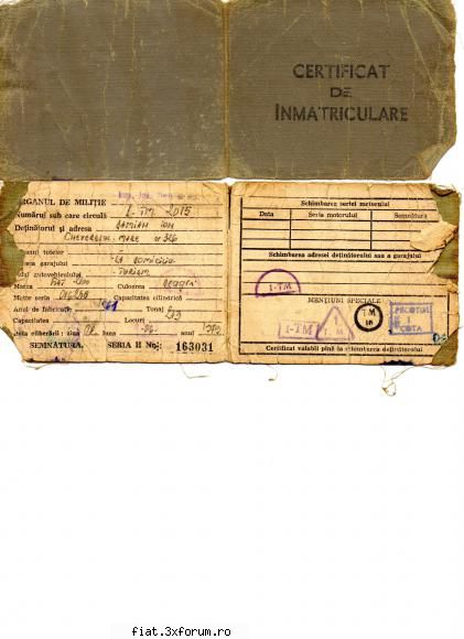 Vand Fiat 2100 - Intre timp am recuperat si actele masinii. Se - Bursa