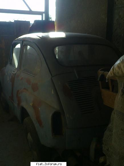 Vand Fiat 600 D pentru piese - Sechila Cristian - Club Fiat 500 & 600