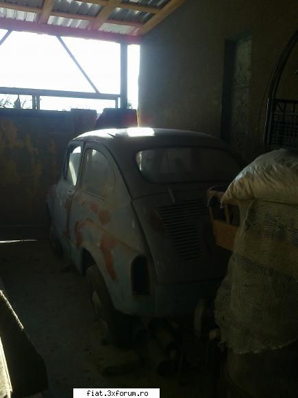 Vand Fiat 600 D pentru piese - Sechila Cristian - Club Fiat 500 & 600