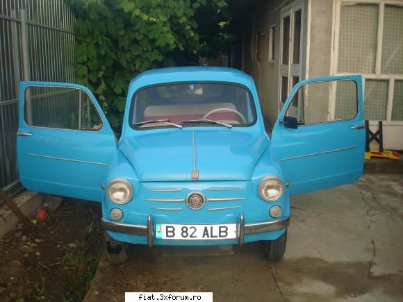 Vand Fiat 600 d 1964 - Am scris mai sus . Mai trebuie facut ITPul si - Bursa
