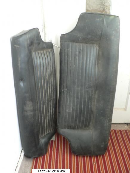 Vand Fiat 850 Coupe Sport - 15. Canapea spate in stare excelenta, tapiteria - Club Fiat 850