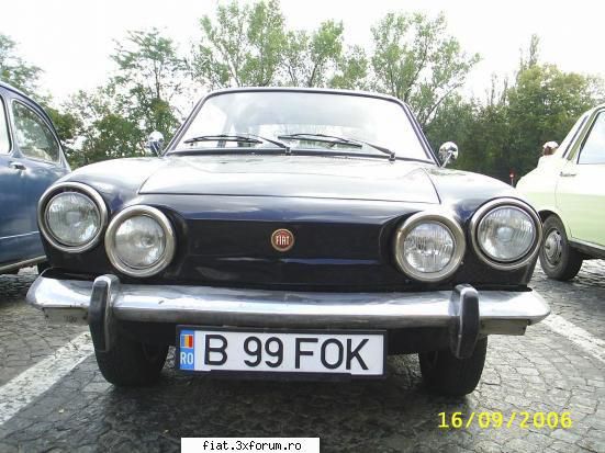 Vand Fiat 850 Coupe Sport - ) Foarte dragut albastrelul :-) In poza asta ai - Club Fiat 850