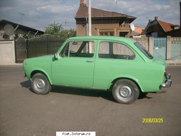 Vand Fiat 850 an fabricatie 1965 - Fiat 850 an fabricatie 1965 , anvelope noi - Anunturi