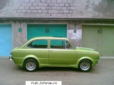 Vand Fiat 850 cu elemente tuning - Vand Fiat 850 an 1966 in perfecta stare de - Bursa