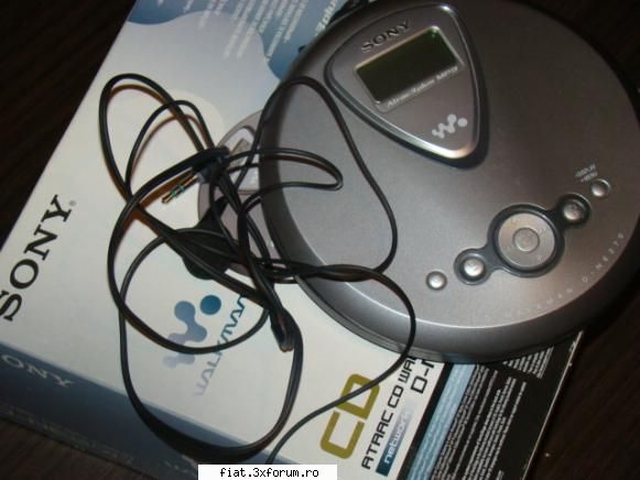 Vand MP3 nou la cutie - Sony - Modelul este Sony, NE-270 Mp3 citeste si Cd-uri - Anunturi