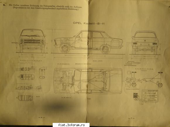 Vand Opel Kadett B - poze cu typenschein - Anunturi