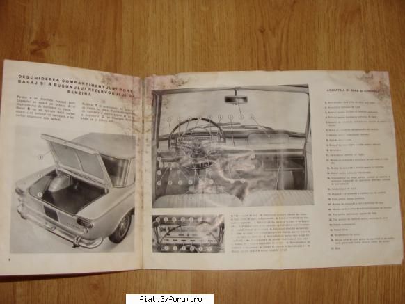 Vand cartea"Instructiuni de exploatare si intretinere Fiat 1300" - timariu dragos - Bursa