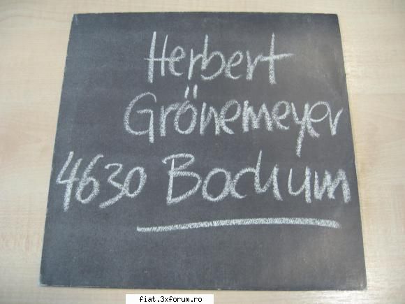 Vand discuri vinil - Herbert Groenemeyer - Bochum - 50 lei - Classic corner
