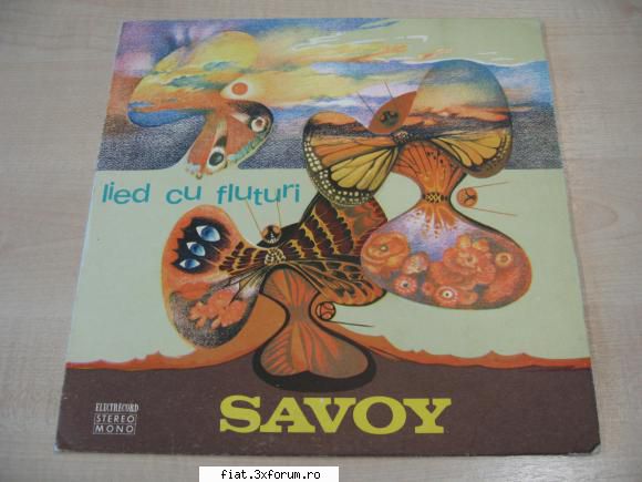 Vand discuri vinil - Savoy - Lied cu fluturi - 40 lei - Classic corner