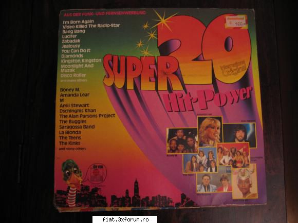 Vand discuri vinil - Super 20 Hit Power - 25 lei - Classic corner
