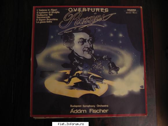Vand discuri vinil - Overtures - Rossini - 20 lei - Classic corner