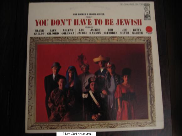 Vand discuri vinil - You don't have to be Jewish - piesa de teatru - Classic corner