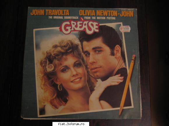 coloana sonora a filmului grease - dublu lp - 50 lei vand discuri vinil