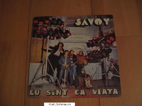 Vand discuri vinil - Savoy - Eu sint ca viata - 35 lei - Classic corner