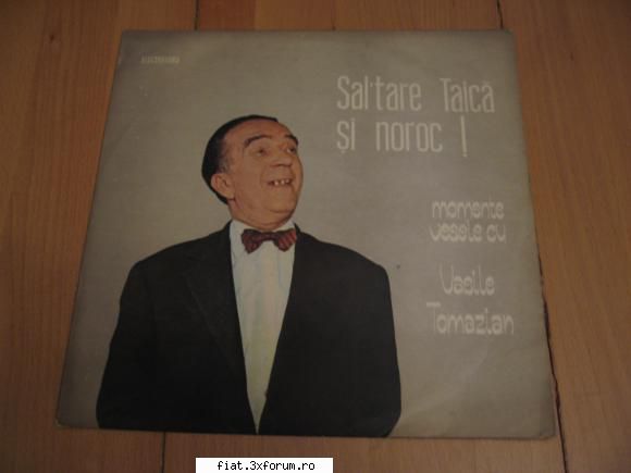 Vand discuri vinil - momente vesele cu Vasile Tomazian - 25 lei - Classic corner