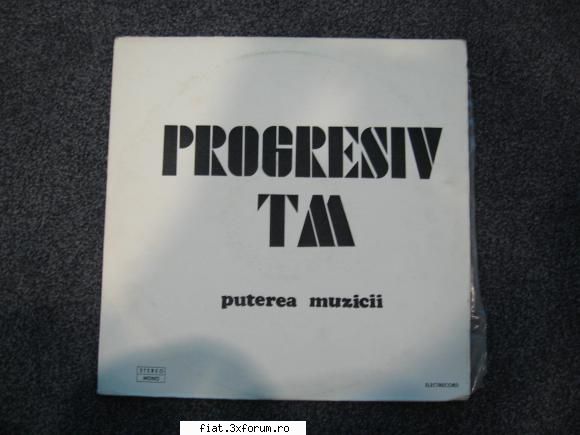 Vand discuri vinil - Progresiv TM - Puterea muzicii - 70 lei - Classic corner