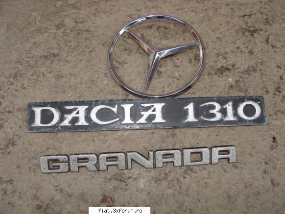 Vand diverse embleme auto - emblema "Granada" pret:25 lei -emblema "Dacia - Anunturi