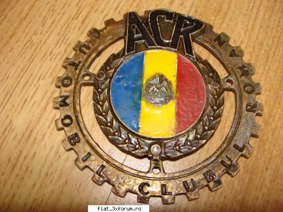 Vand emblema ACR - Pret:120 ron VANDUTA! - Anunturi