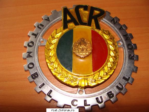 Vand emblema ACR - Pret:120 ron VANDUTA! - Anunturi