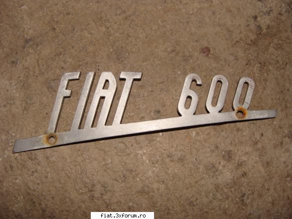 Vand emblema Fiat 600 - timariu dragos - Bursa