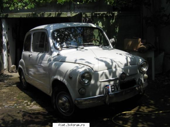 Vand fiat 600D 1964 - Vand Fiat 600D an 1964 Inmatriculat , 80% piese - Club Fiat 500 & 600