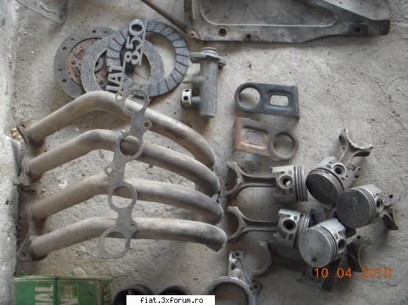 Vand fiat 850 - Am galeria de evacuare +alte pise de vanzare - Club Fiat 850