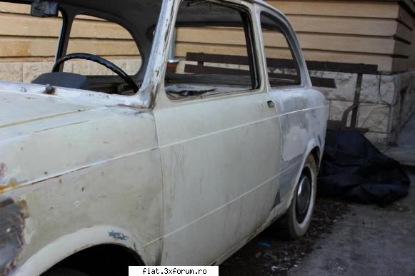 Vand fiat % restaurat - Cand i-am pus usile noi - Club Fiat 850