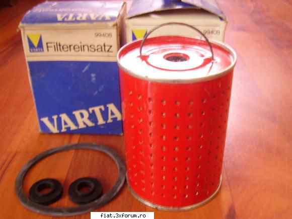 Vand filtru ulei VARTA pt fiat 600 - Filtru este NOS, pretul 10 euro - Bursa