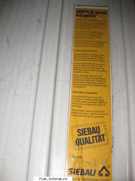 Vand garaj metalic german Siebau 5,5x3,5 m - Vand garaj metalic demontabil german marca - Bursa