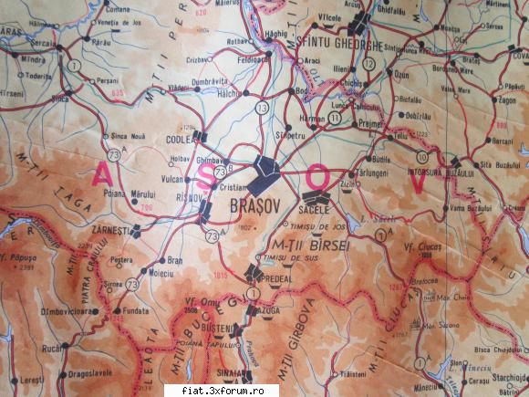 Vand harta fizico-geografica si administrativa a RSR scara 1:500000 - danny boy - Anunturi