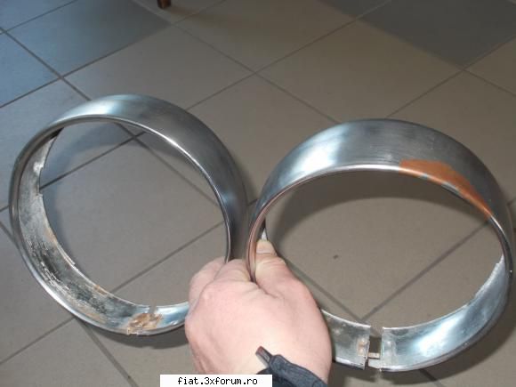 Vand inele de far Fiat 600, model mare - Botond - Club Fiat 500 & 600