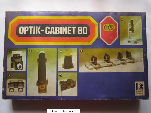 Vand jucarii vechi / comuniste - " OPTIK - CABINET 80 " , fabricat in DDR . Vandut - Classic corner