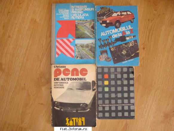 Vand lot carti tehnice auto - 35 ron taxa postala inclusa pentru cele 4 carti - Anunturi