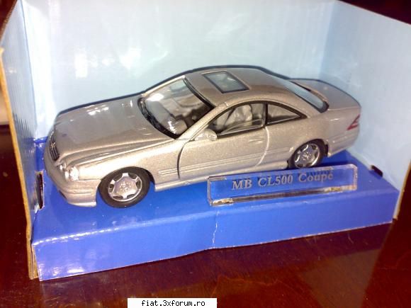 Vand machete si masinute - Mercedes CL500 . Carrarama 1:43 , nou in amabal - Anunturi
