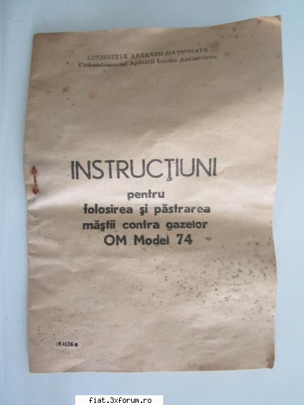 Vand masca de gaze model 74 - danny boy - Anunturi
