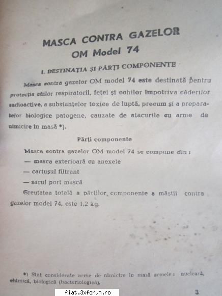 Vand masca de gaze model 74 - danny boy - Anunturi