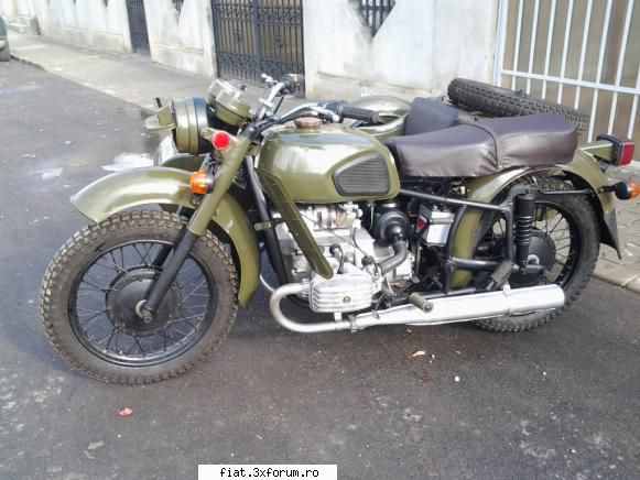 Vand moto Dnepr Mt 11 cu atas - Moto a fost de curand restaurata ,acte in regula - Anunturi