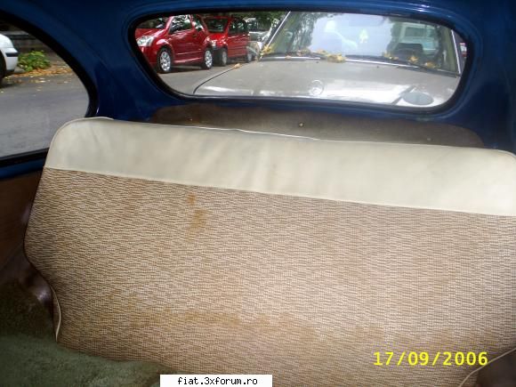 Vand piese Fiat 600 - Rezervor cu sonda cu tot Scaunele si bancheta - Bursa