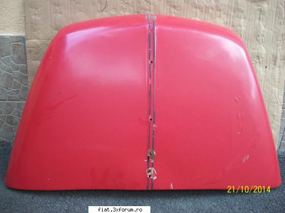 Vand piese Fiat 600 - Capota fara ornamente. Pret 130 lei. Poza 1 - Club Fiat 500 & 600