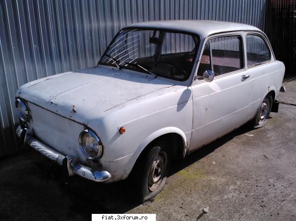 Vand piese Fiat 850 - De aici ar trebui sa pornesc cu masina - Club Fiat 850