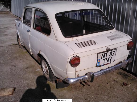 Vand piese Fiat 850 - Ma consloez cu gandul ca e inscrisa pe numele meu - Club Fiat 850