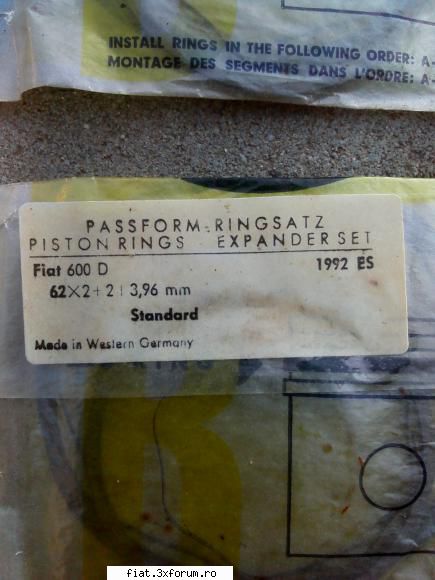 Vand piese noi motor Fiat 600D - danyrazvan - Bursa