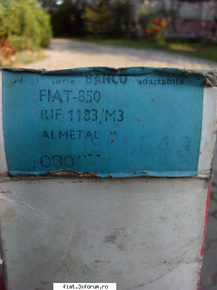 Vand piese noi motor Fiat 600D - danyrazvan - Bursa