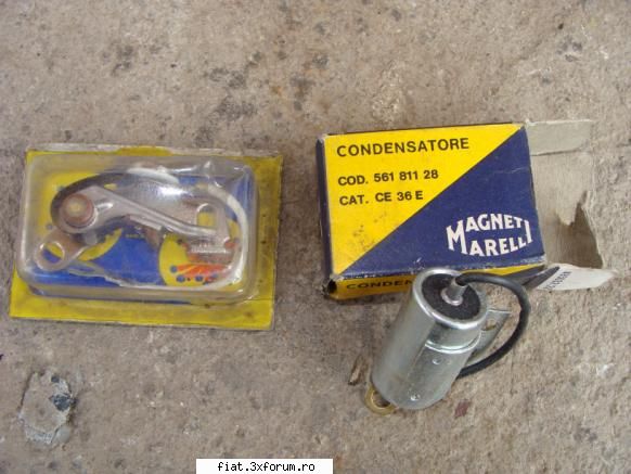 Vand platina+condensator Fiat - platina+condensator NOI - Bursa