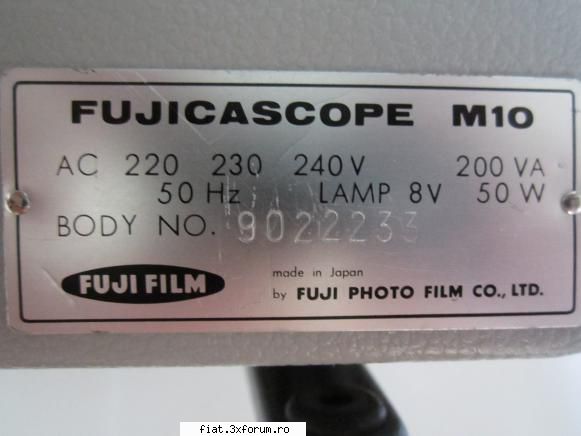 Vand proiector filme Fujicascope M10 - danny boy - Anunturi