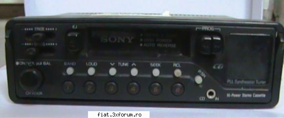 Vand radio-casetofon Sony - Vand radio-casetofon Sony, starea din imagine - Classic corner