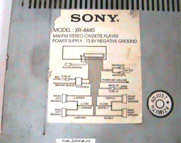 Vand radio-casetofon Sony - calino45 - Classic corner