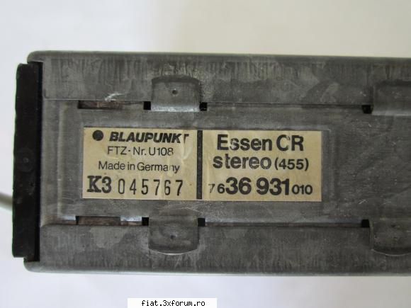 Vand radiocasetofon auto marca Blaupunkt - danny boy - Anunturi