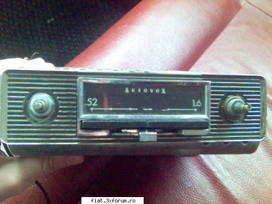 Vand radiouri auto vechi - radio fiat 1800 - Bursa
