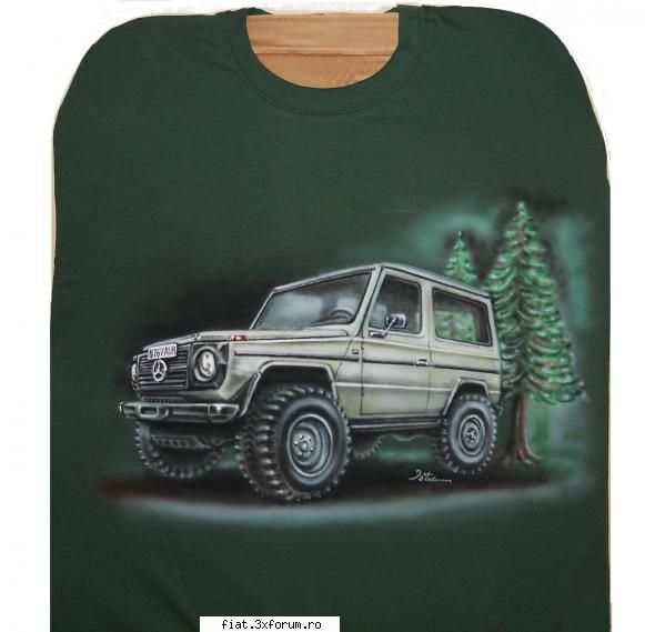 Vand tricouri aerografate - Mercedes g classe - Anunturi
